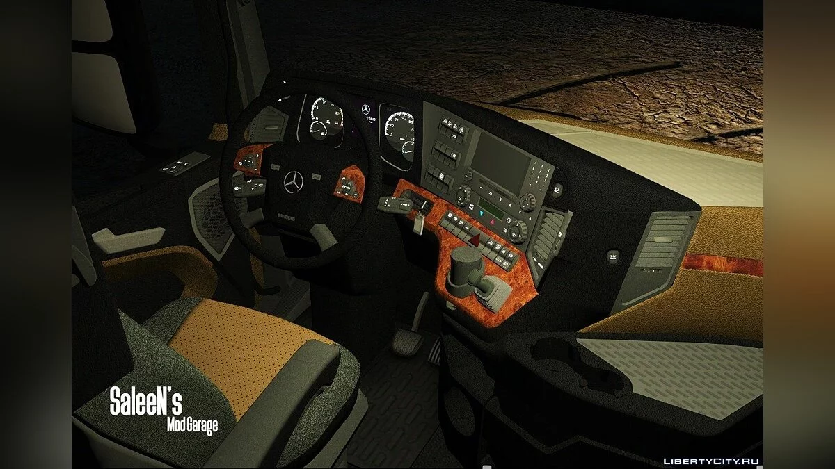 Mercedes-Benz Actros MP4 4x2 v1.1 / GTA 5