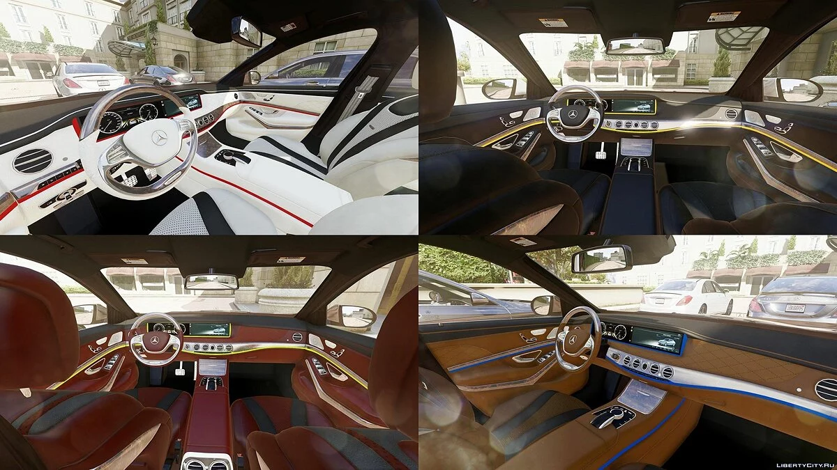 Mercedes-Benz S63 W222 LWB [Add-On / Replace] 1.7 / GTA 5