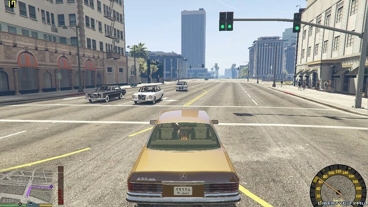 1974 Mercedes-Benz 280SE W116 1.0.0 / GTA 5