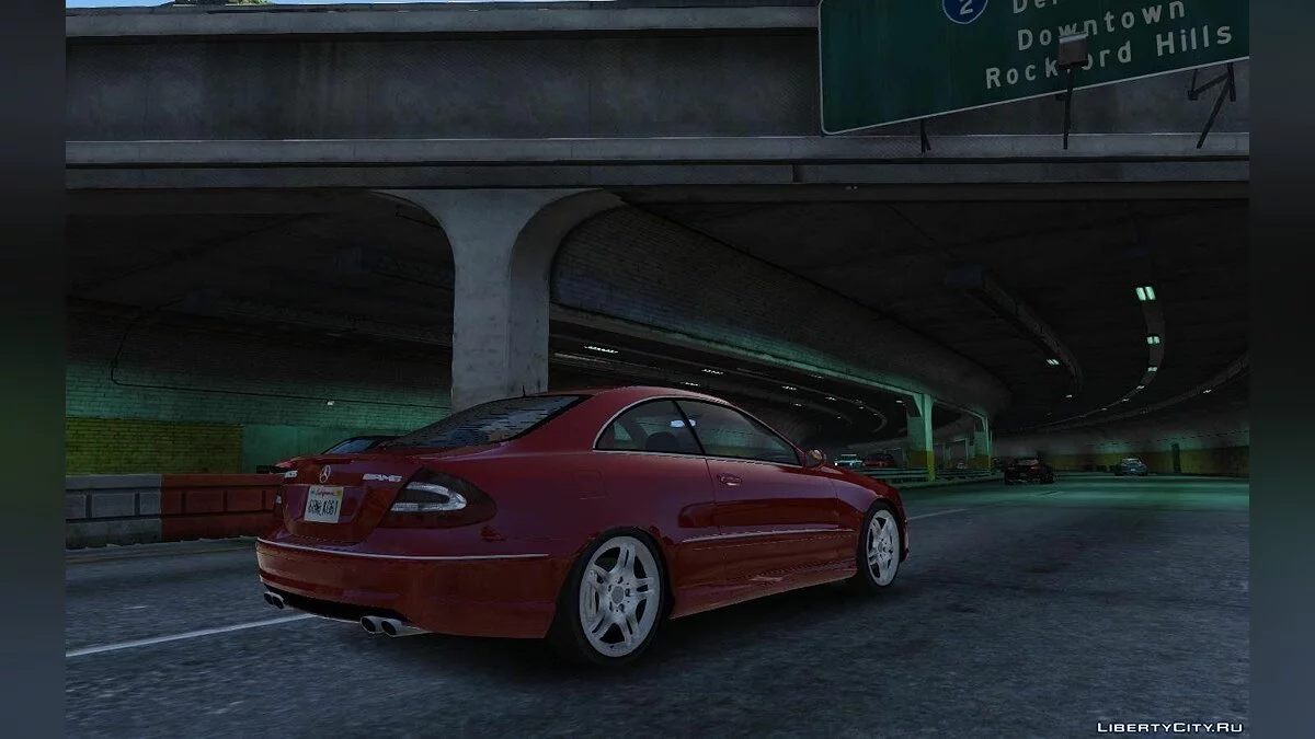 Mercedes-Benz CLK55 AMG '03 [Add-On | Wipers] 1.1 / GTA 5