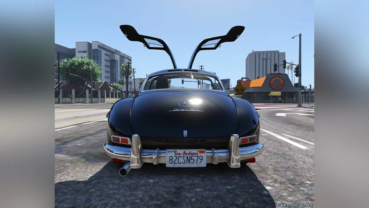 1955 Mercedes-Benz 300SL Gullwing [Add-On / Replace | Tuning] [FINAL] / GTA 5