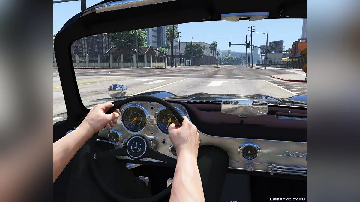 1955 Mercedes-Benz 300SL Gullwing [Tuning] 2.0 / GTA 5