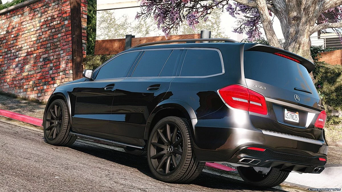 Mercedes-Benz GLS 63 AMG 2015 [Add-On / Replace | Animated] 1.0 / GTA 5