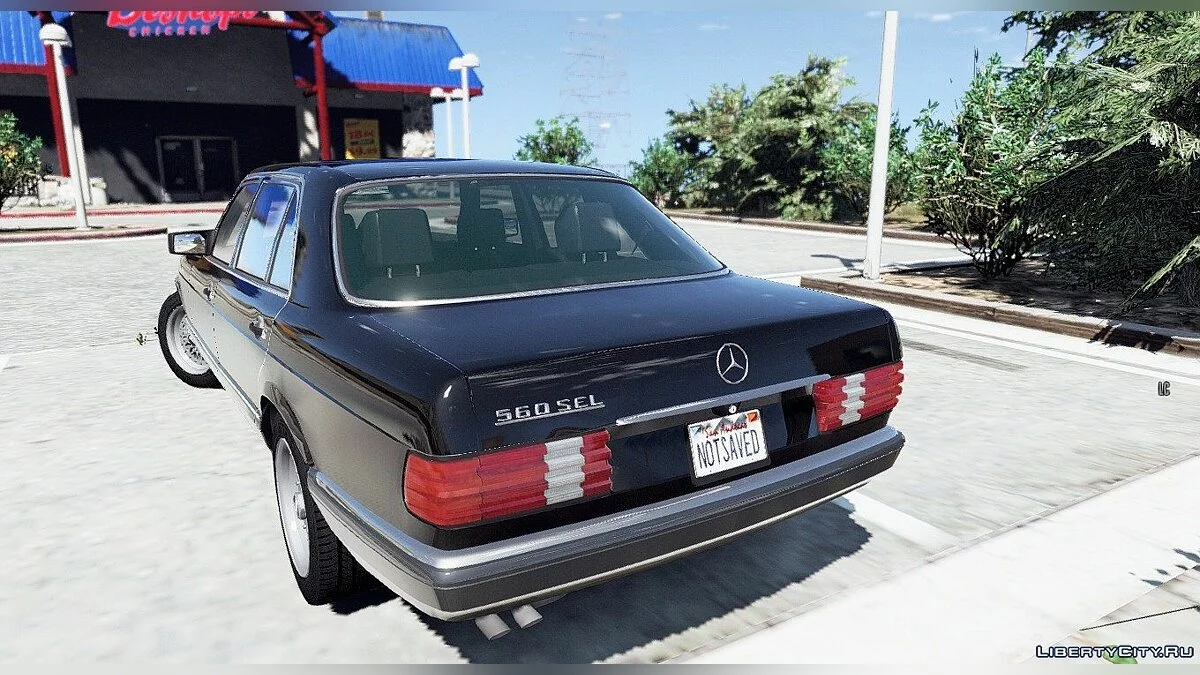 1990 Mercedes-Benz 560sel w126 [Add-On / Replace | Animated] 1.0 / GTA 5