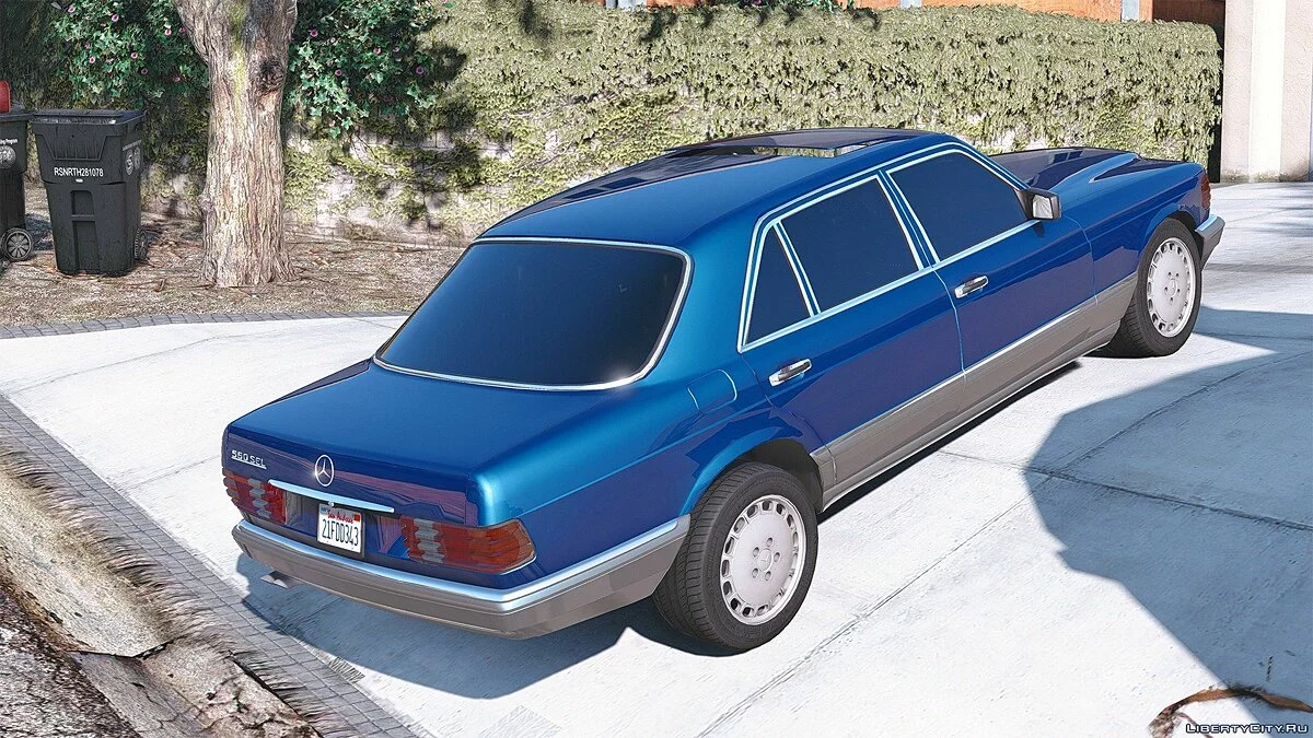 1990 Mercedes-Benz 560sel w126 [Add-On / Replace | Animated] 1.1a / GTA 5