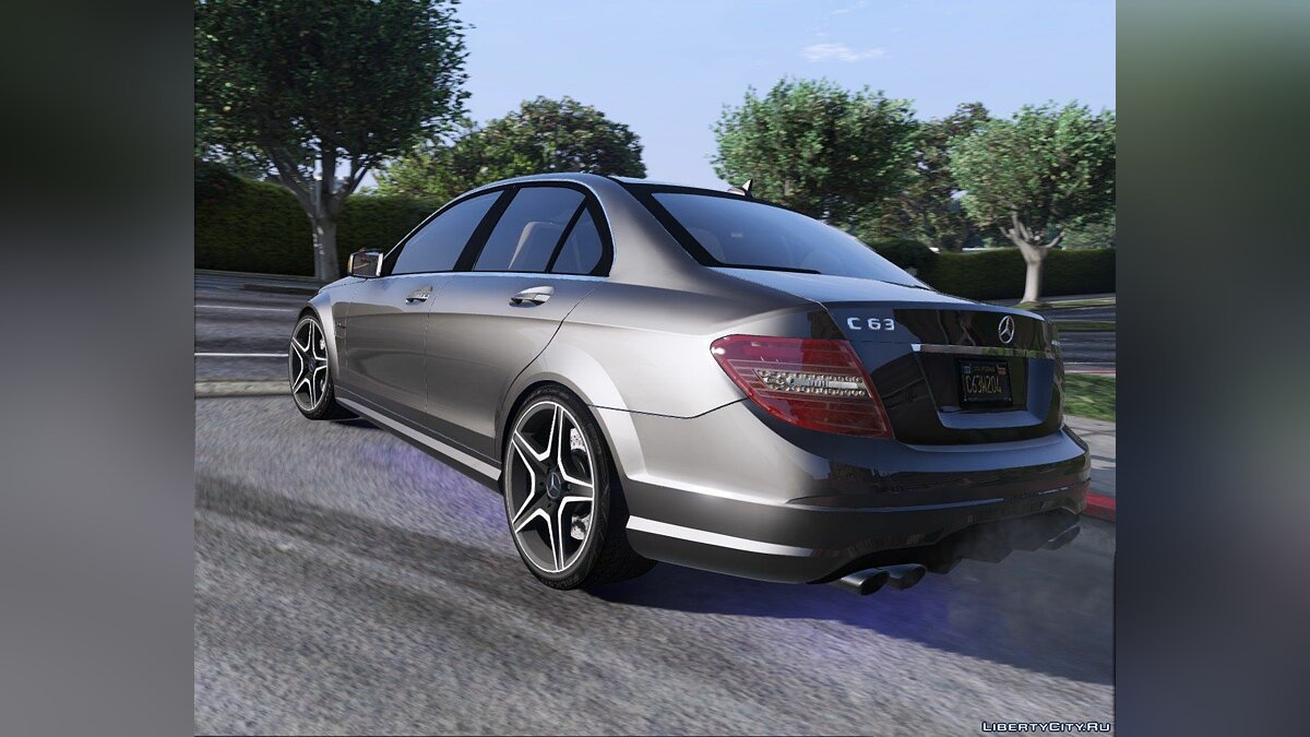 Скачать 2014 Mercedes-Benz C63 AMG W204 [Add-On / Replace | Tuning] 1.0 для  GTA 5