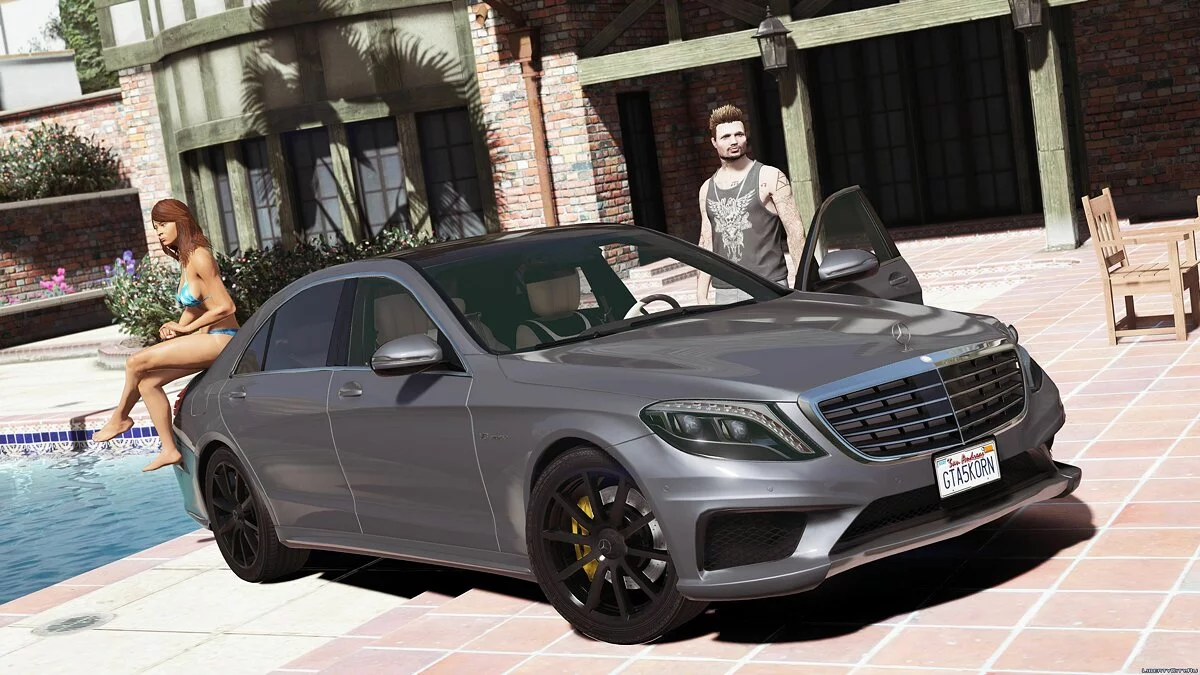 Mercedes-Benz S63 W222 LWB [Add-On / Replace | Wipers] 2.6 / GTA 5