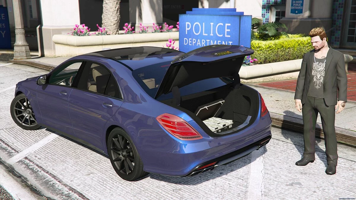 Mercedes-Benz S63 W222 LWB [Add-On / Replace | Wipers] 2.6 / GTA 5