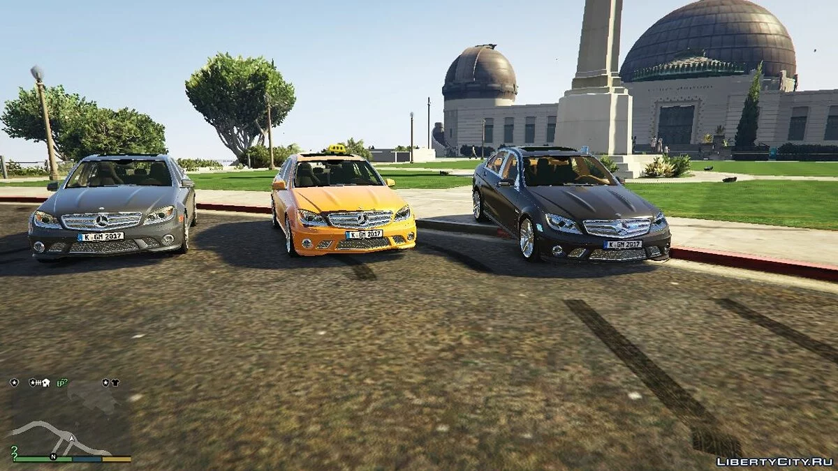 Mercedes-Benz C63 AMG + Sound 1.00 / GTA 5