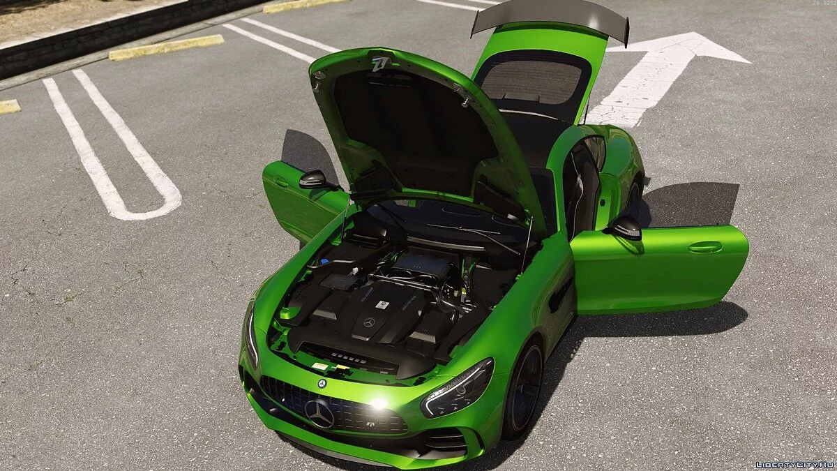 Mercedes-Benz AMG GT R 2017 [Add-On / Replace] / GTA 5