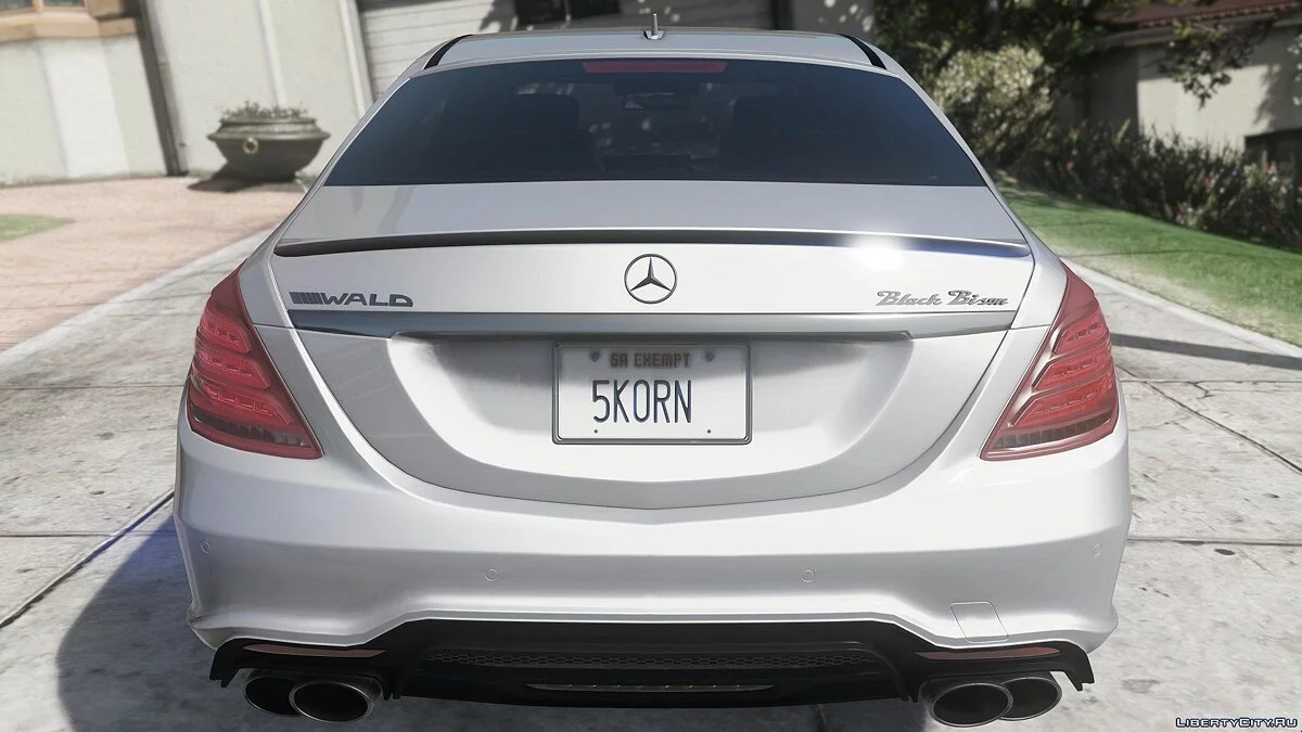 Mercedes S-Class W222 WALD Black Bison / GTA 5