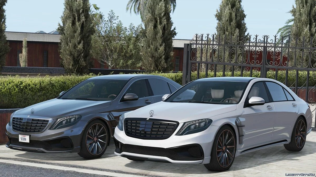 Mercedes S-Class W222 WALD Black Bison / GTA 5