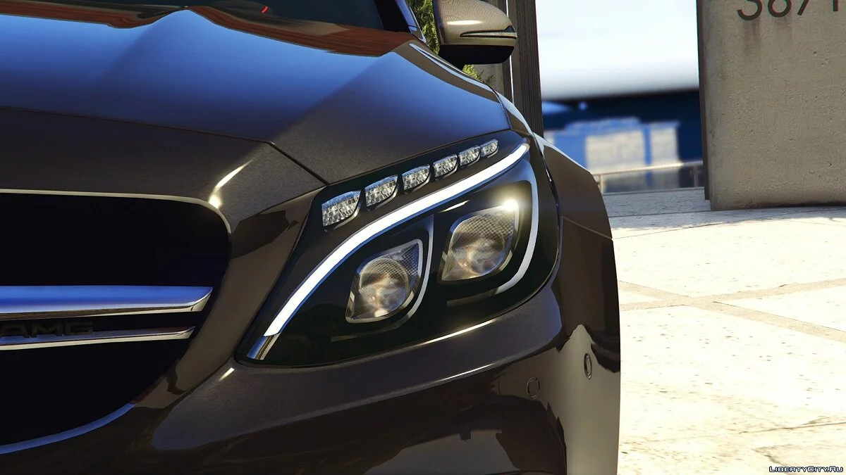 2017 Mercedes C63s AMG Coupe [Full HQ | Paintable | Replace] 1.5 / GTA 5