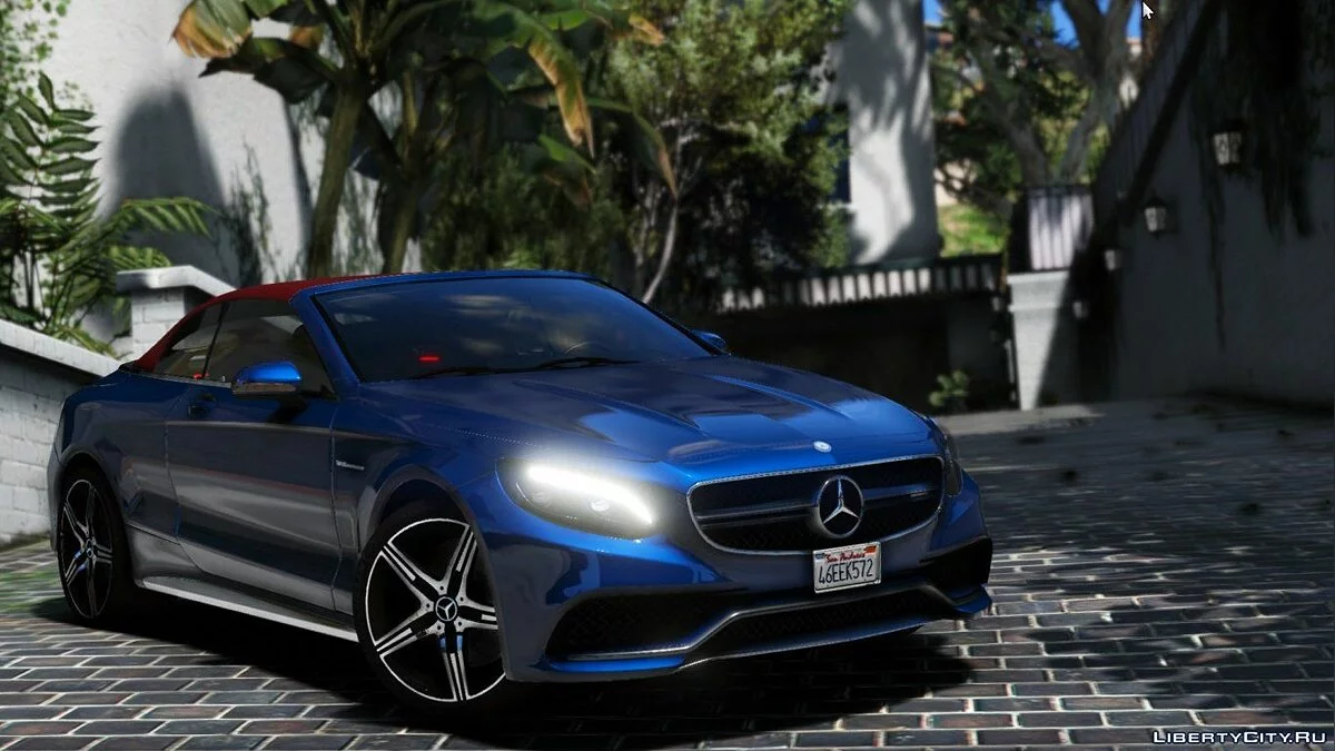 Mercedes S63 AMG Cabriolet [Add-On / Replace] 1.1 / GTA 5