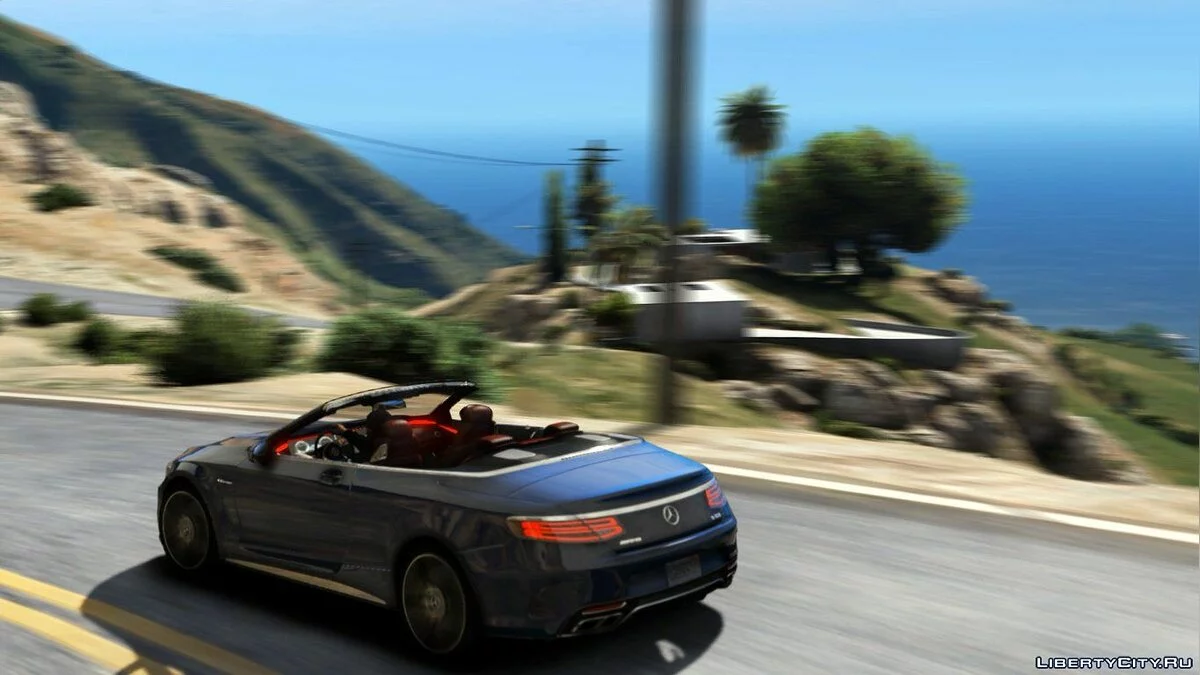 Mercedes S63 AMG Cabriolet [Replace] 1.0 / GTA 5