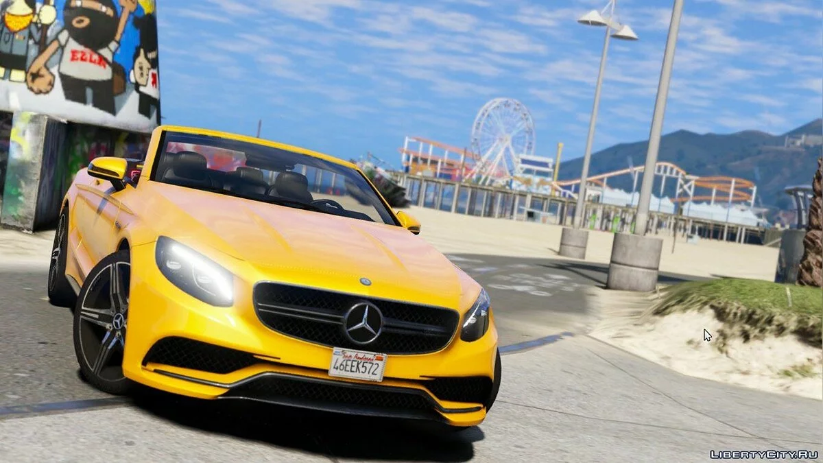 Mercedes S63 AMG Cabriolet [Replace] 1.0 / GTA 5