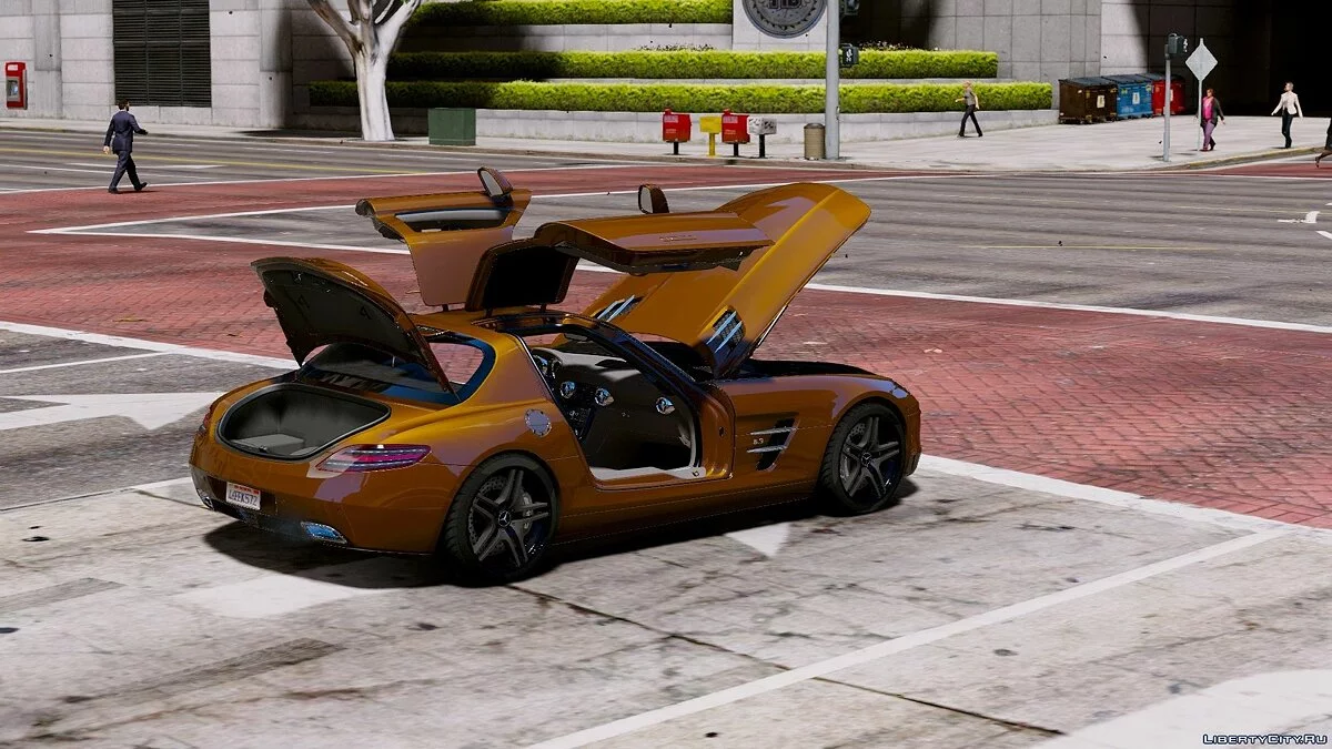 Mercedes-SLS AMG Seagull Wings [Add-On] / GTA 5