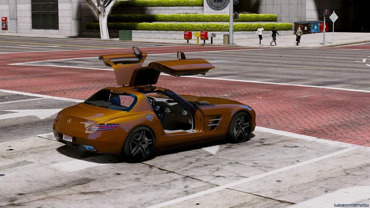 Mercedes-SLS AMG Seagull Wings [Add-On] / GTA 5