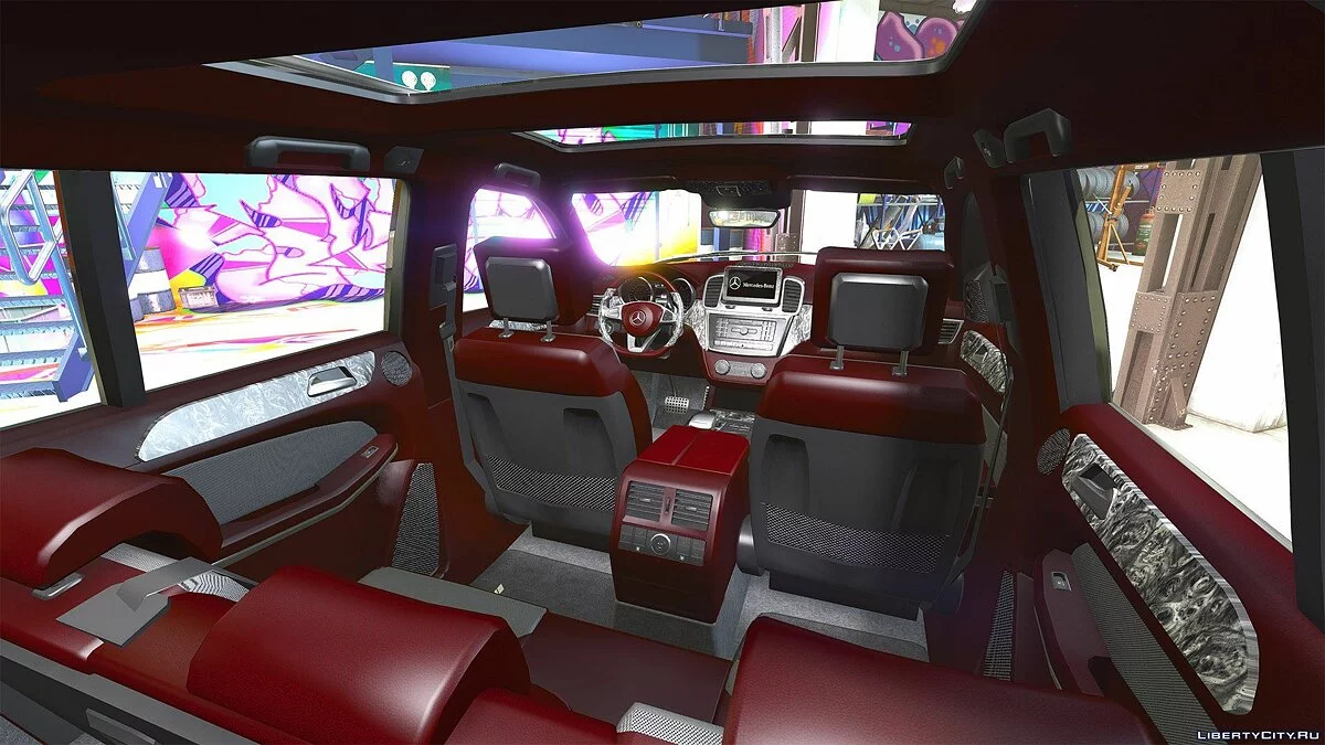 Mercedes-Benz GLS 63 AMG 2015 [Add-On / Replace | Animated] 1.1 / GTA 5