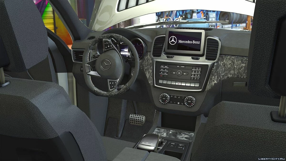 Mercedes-Benz GLS 63 AMG 2015 [Add-On / Replace | Animated] 1.1 / GTA 5