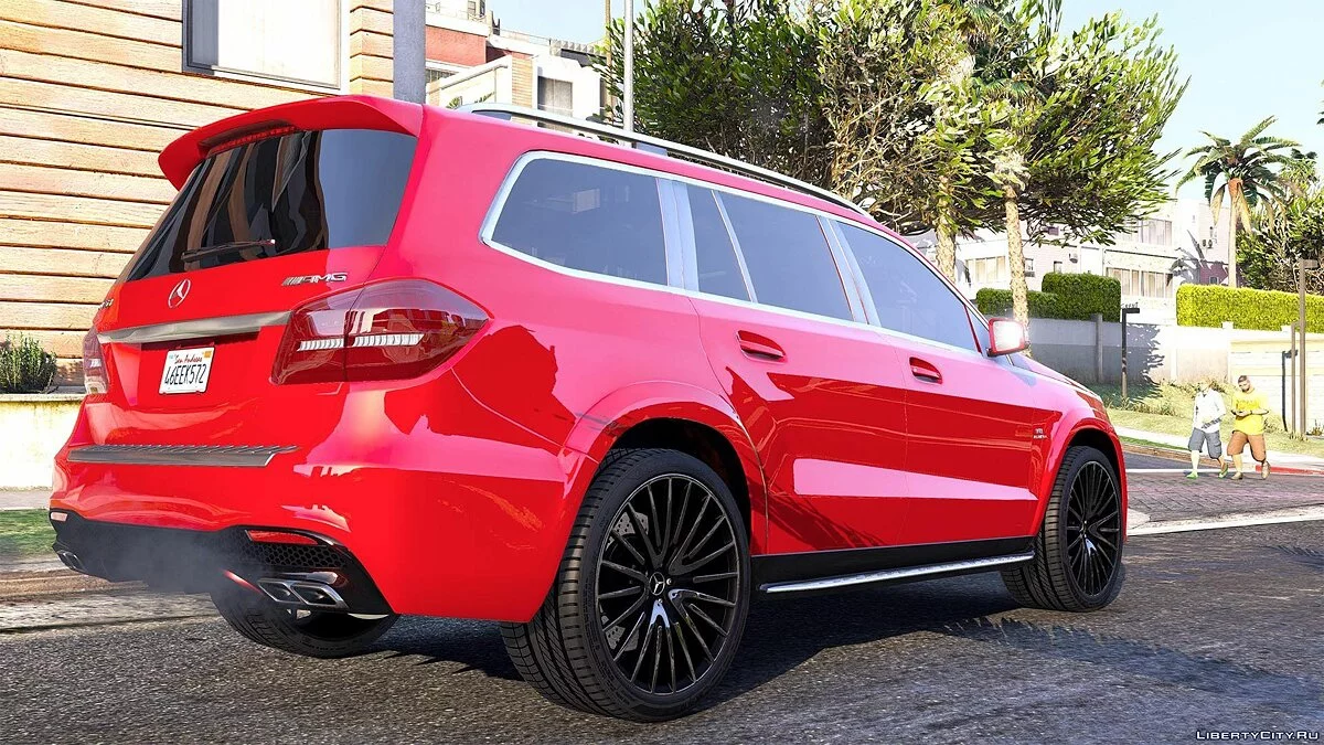 Mercedes-Benz GLS 63 AMG 2015 [Add-On / Replace | Animated] 1.1 / GTA 5