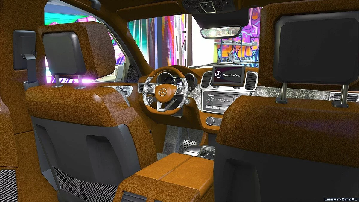 Mercedes-Benz GLS 63 AMG 2015 [Add-On / Replace | Animated] 1.1 / GTA 5