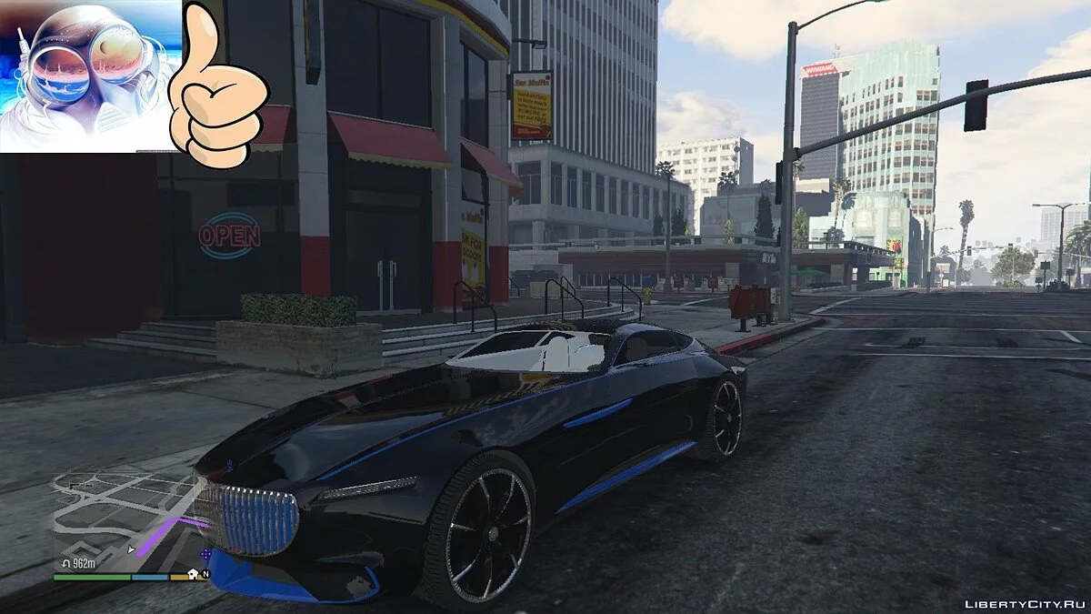 Mercedes Maybach 6 / GTA 5