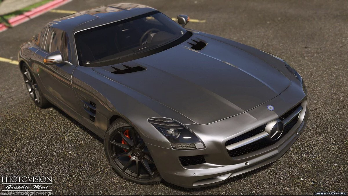 Mercedes Benz SLS AMG | AUTOVISTA [Add-On / Replace | Template] 3.0 / GTA 5