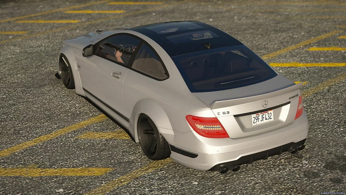 Liberty Walk Mercedes Benz C63 AMG [Add-On | Template] 1.0 / GTA 5