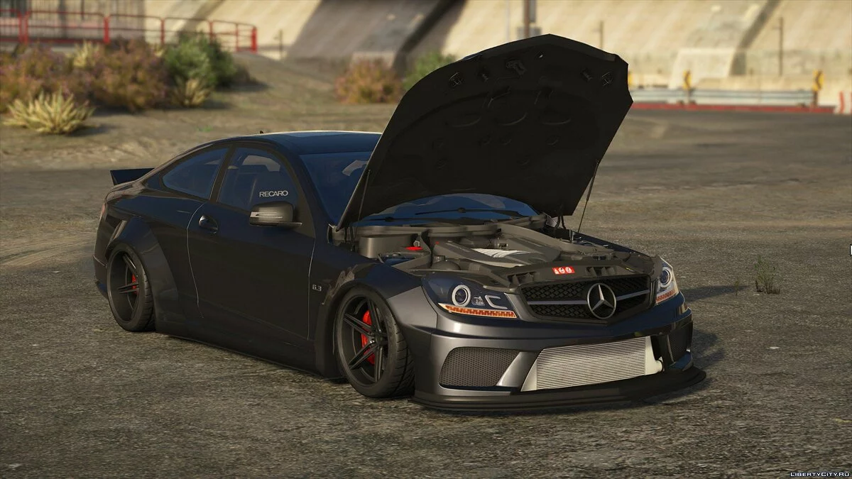 Liberty Walk Mercedes Benz C63 AMG [Add-On | Template] 1.0 / GTA 5