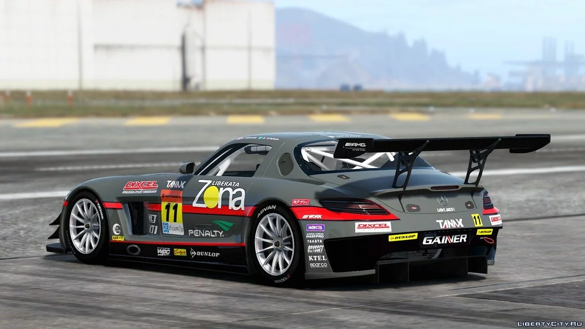 Mercedes Benz SLS AMG GT3 [Add-On | Replace | Livery | Template] 2.0 / GTA 5