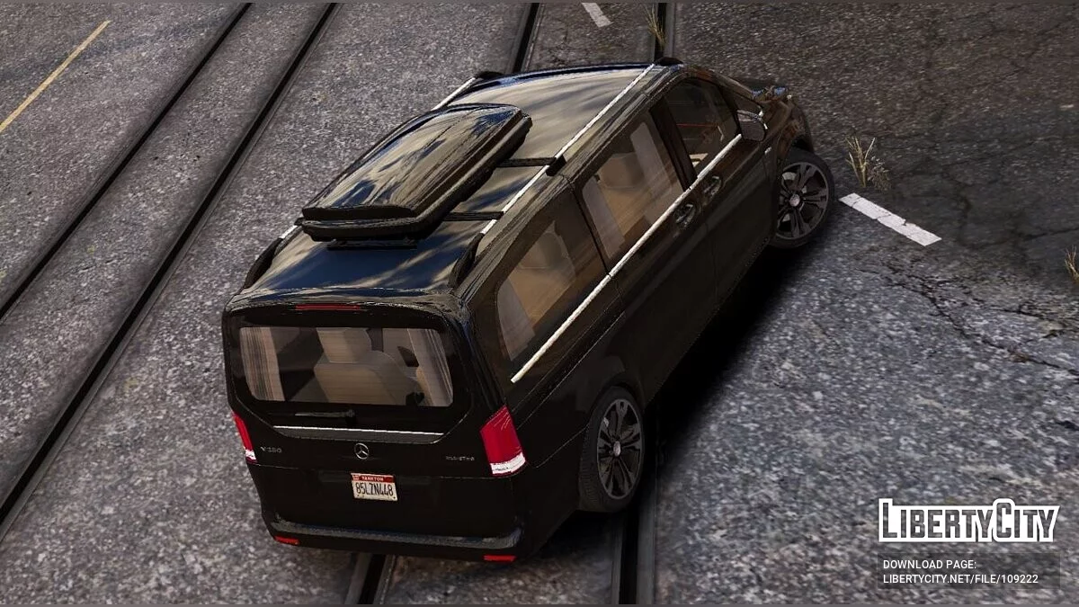 Mercedes-Benz V-class 250 Bluetec LWB [Animated / Add-On / FiveM] 3.0 / GTA 5