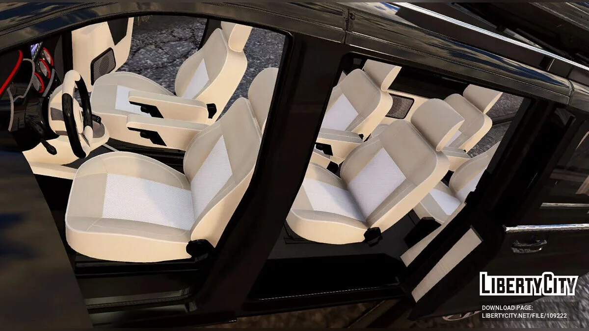 Mercedes-Benz V-class 250 Bluetec LWB [Animated / Add-On / FiveM] 3.0 / GTA 5