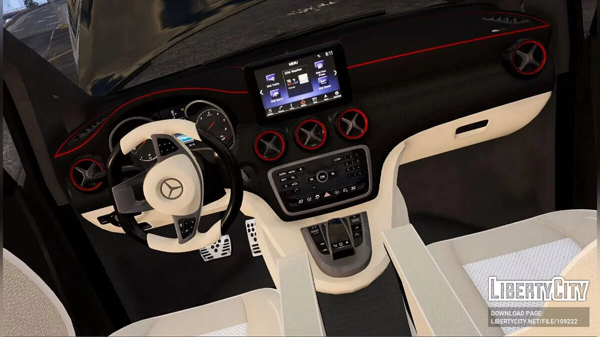 Mercedes-Benz V-class 250 Bluetec LWB [Animated / Add-On / FiveM] 3.0 / GTA 5