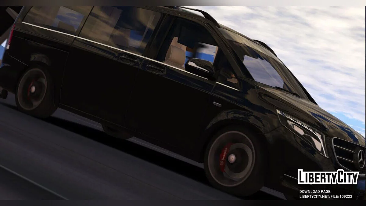 Mercedes-Benz V-class 250 Bluetec LWB [Animated / Add-On / FiveM] 3.0 / GTA 5