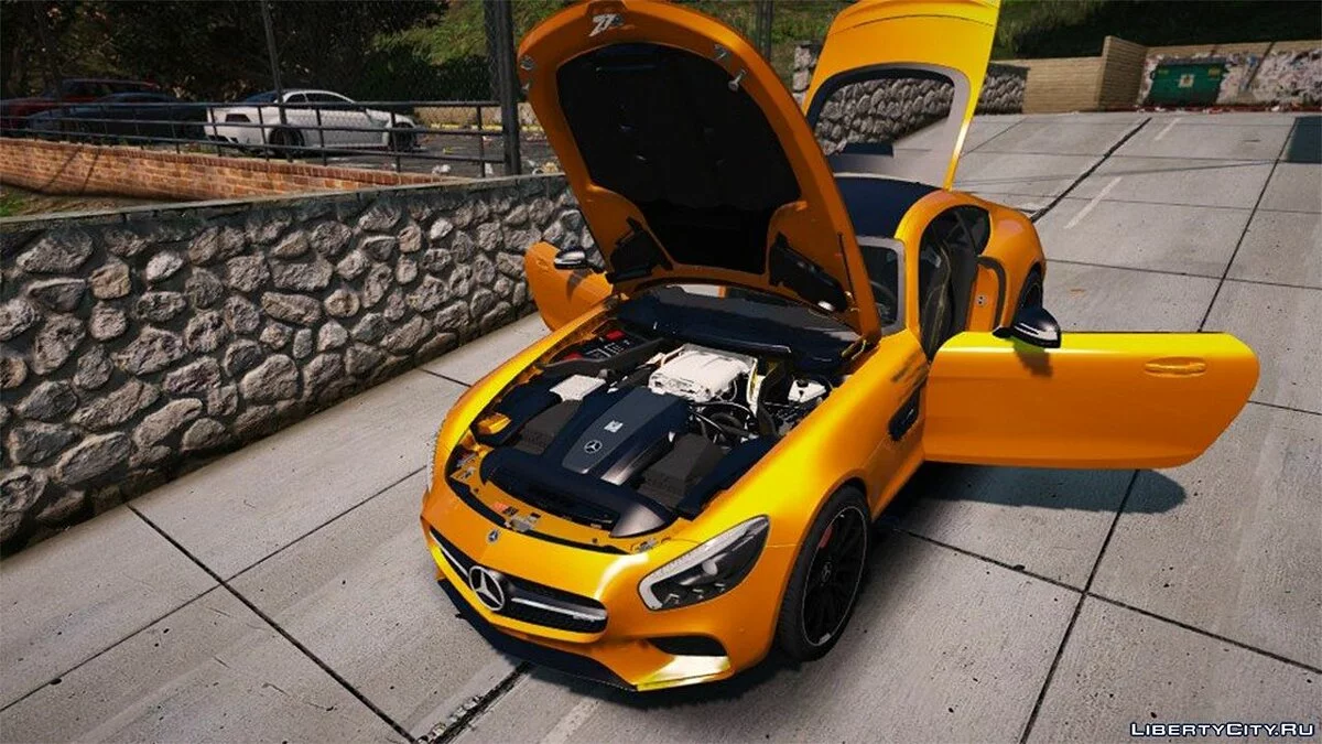 Mercedes-AMG GT S 2016 [Add-On / Replace / Auto Spoiler] 1.0  / GTA 5