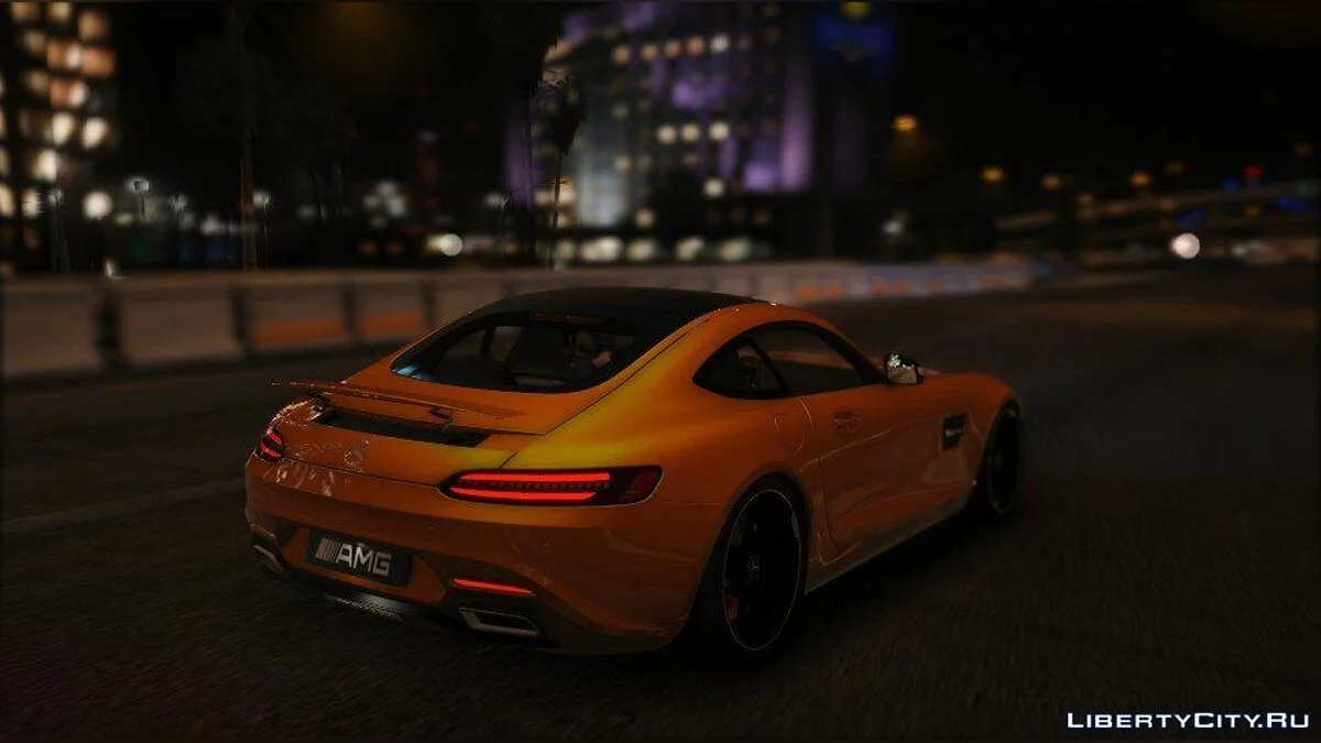Mercedes-AMG GT S 2016 [Add-On / Replace / Auto Spoiler] 1.0 / GTA 5
