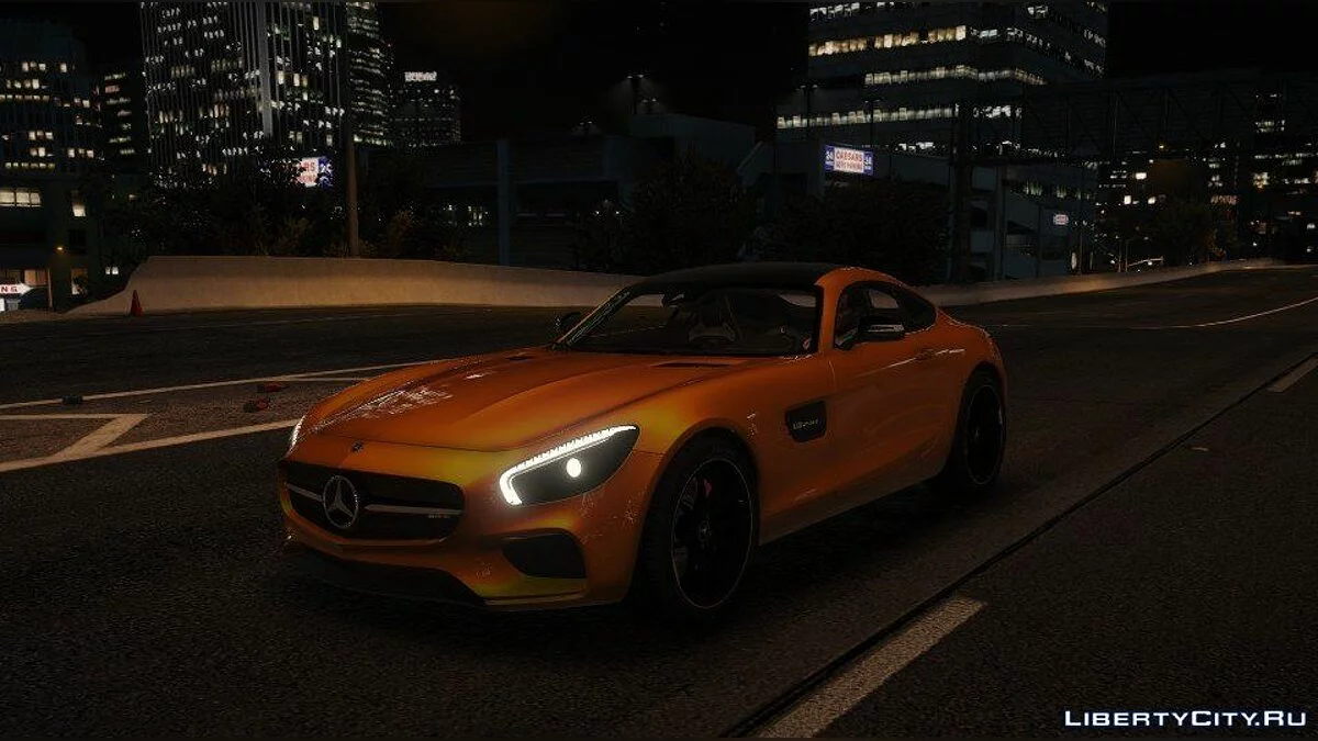 Mercedes-AMG GT S 2016 [Add-On / Replace / Auto Spoiler] 1.0 / GTA 5