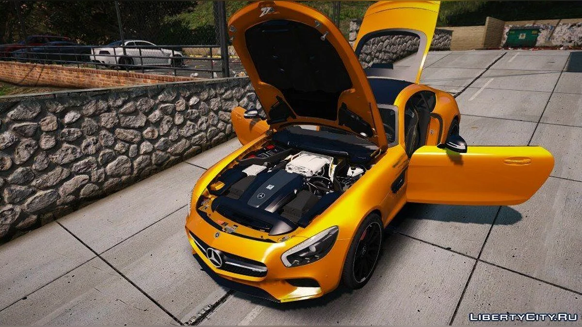 Mercedes-AMG GT S 2016 [Add-On / Replace / Auto Spoiler] 1.1 / GTA 5