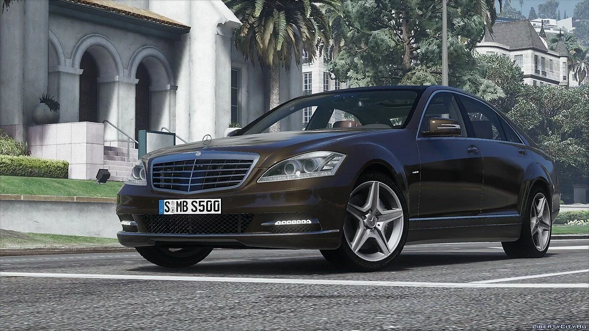 2012 Mercedes-Benz S500 L 4MATIC (W221) [Add-On | Tuning] 1.0 / GTA 5
