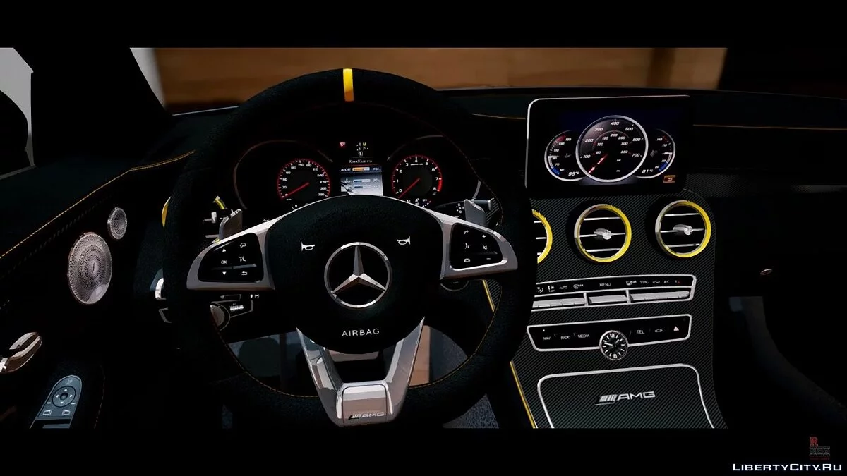 Mercedes-AMG C63 S Coupe Widebody [Add-On/OIV] / GTA 5