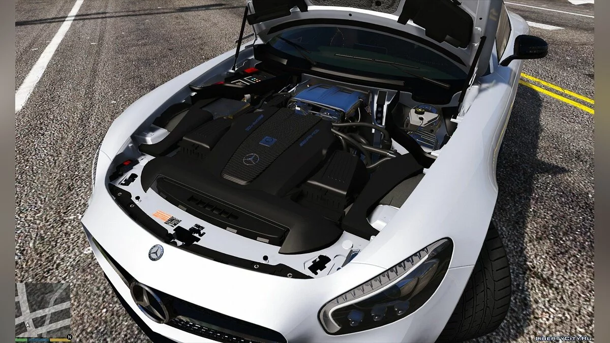 Mercedes-AMG GT S [Add-On / Auto Spoiler] 1.0 / GTA 5