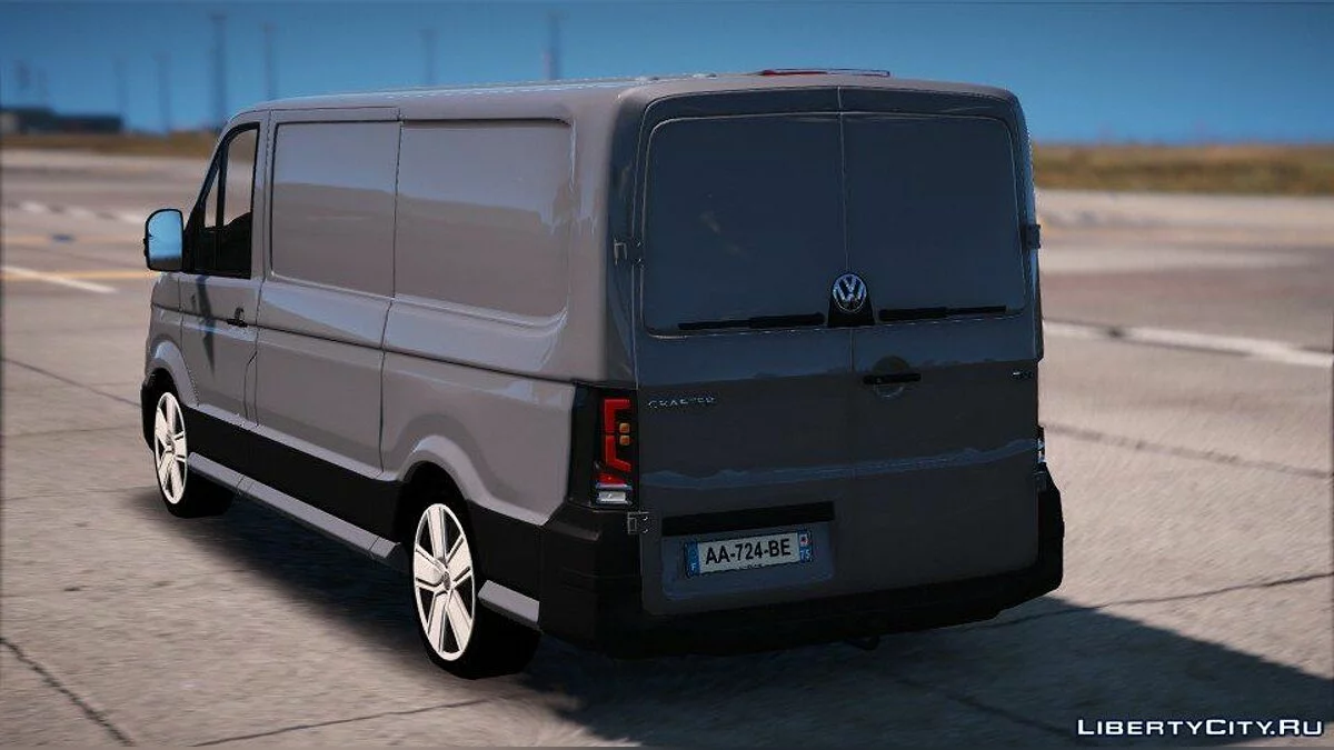Volkswagen Crafter 2017 (Add-on) 1.0 / GTA 5