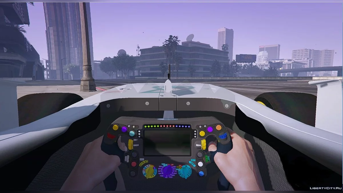 W08 F1 2017 car Mercedes AMG Petronas V2.0 / GTA 5