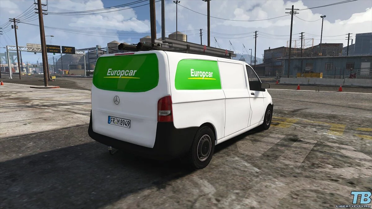 2017 Stock Mercedes Vito - Logistic Paintjobs 1.0 / GTA 5