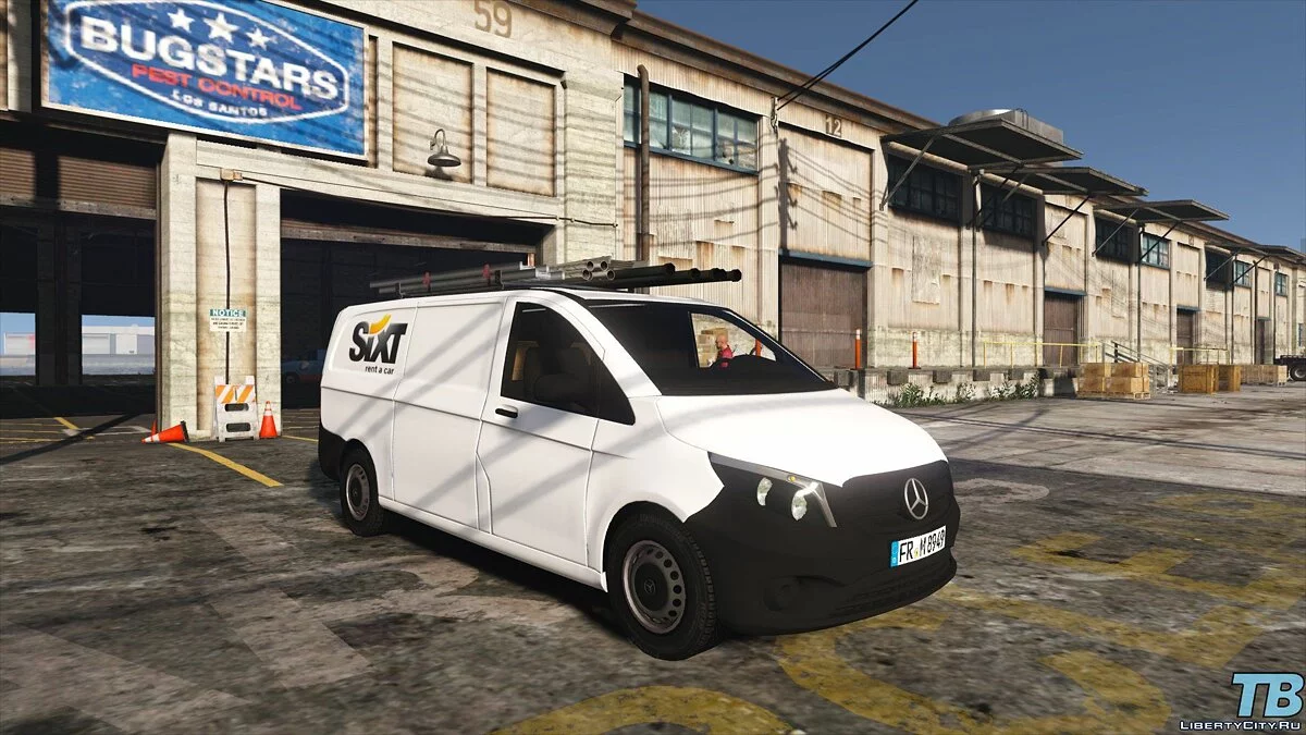 2017 Stock Mercedes Vito - Logistic Paintjobs 1.0 / GTA 5