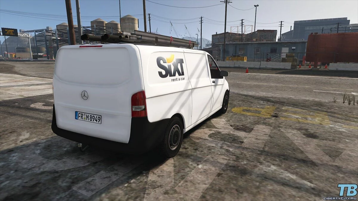 2017 Stock Mercedes Vito - Logistic Paintjobs 1.0 / GTA 5