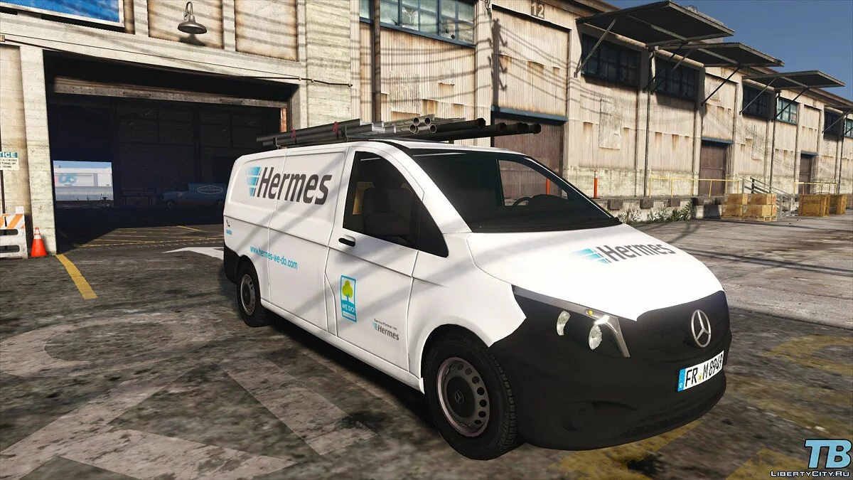 2017 Stock Mercedes Vito - Logistic Paintjobs 1.0 / GTA 5