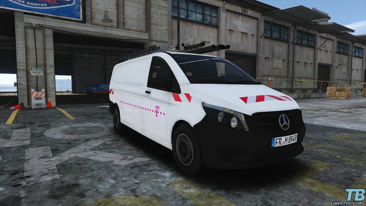 2017 Stock Mercedes Vito - Logistic Paintjobs 1.0 / GTA 5
