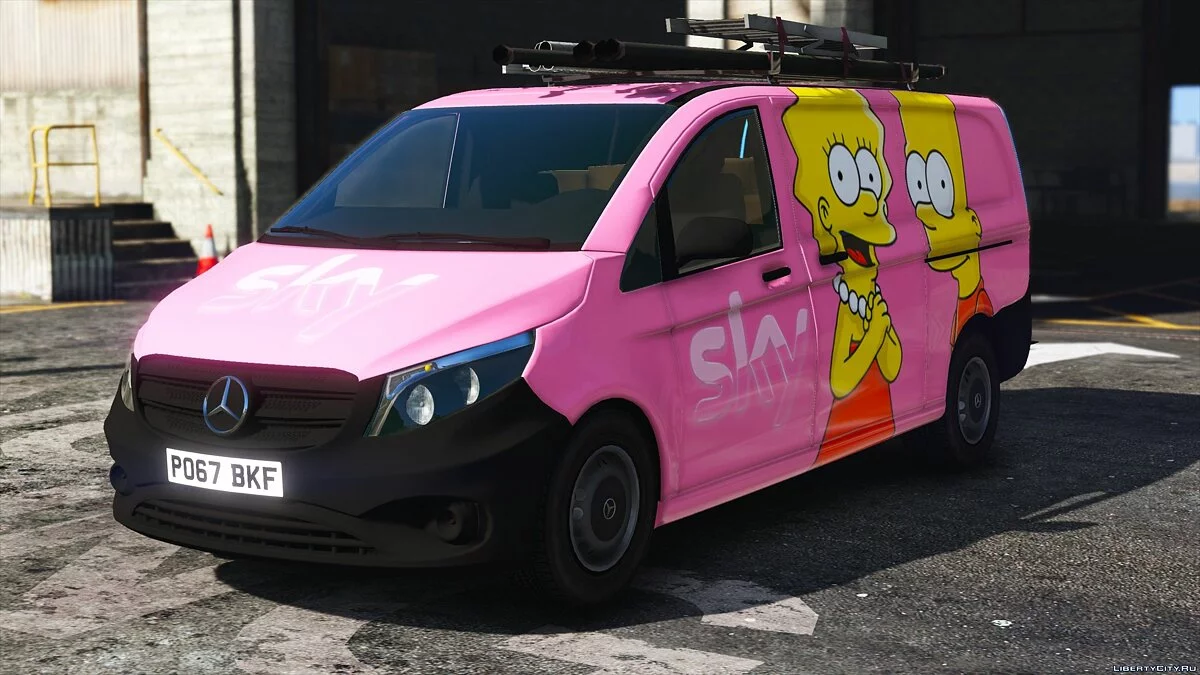 2017 Stock Mercedes Vito [Replace] / GTA 5